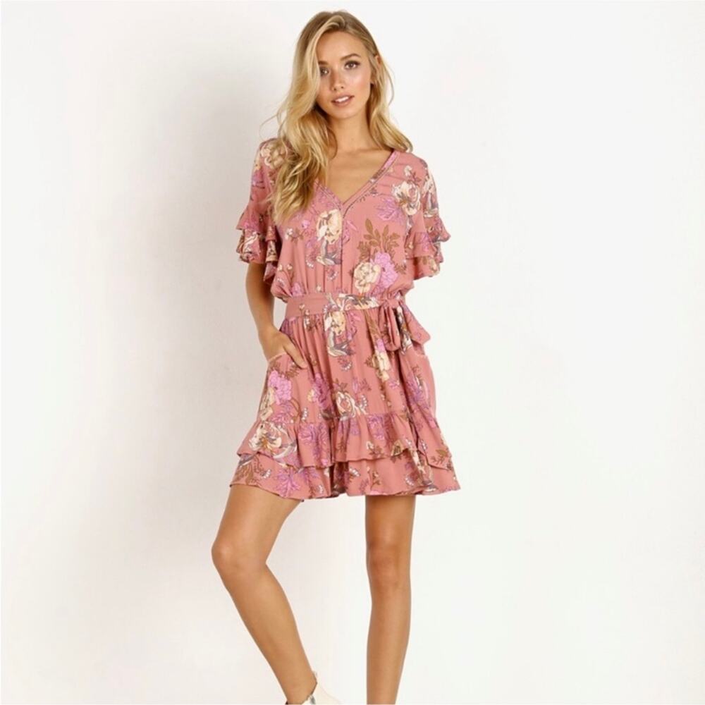 *EUC* Spell and The Gypsy Collective Rosa Dress XS - Picture 2 of 4